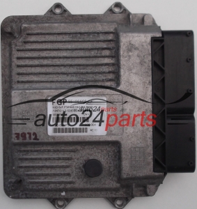 MOTORSTEUERGERÄT ECU STEUERGERAT FIAT PUNTO 1.3 JTD MAGNETI MARELLI MJD 6JF.P3, MJD6JFP3, FGP 55186608, 71600.004.02, 7160000402