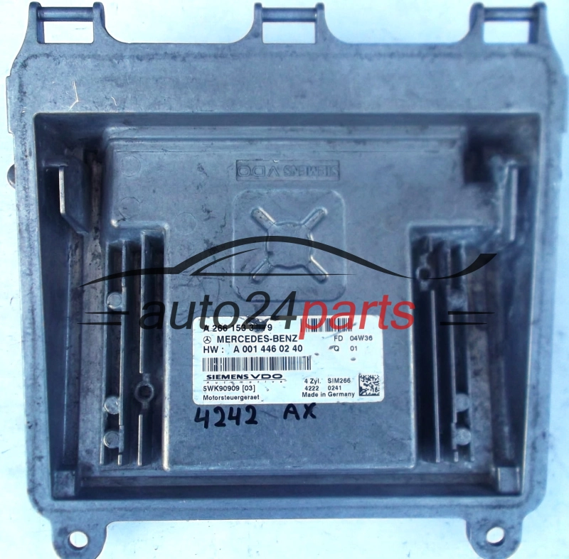 calculateur moteur pour mercedes w169 a170 1.7 cdi