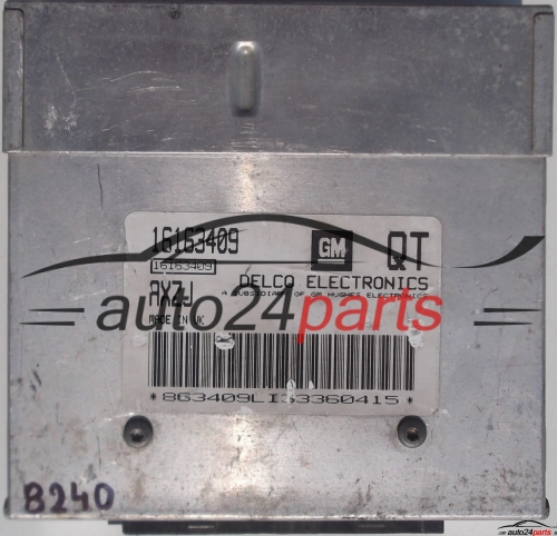 ECU CENTRALITA DE MOTOR OPEL CORSA 1.2, ASTRA 1.4, 16163409 QT, RXZJ 
