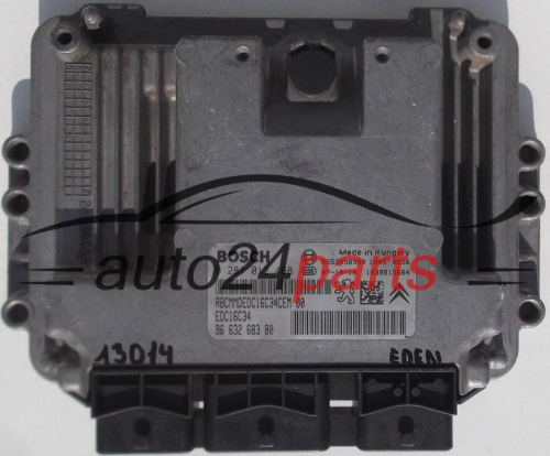 ECU ENGINE CONTROLLER CITROEN XSARA PICASSO 1.6 HDI 