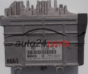 ΜΟΝΑΔΑ ΕΛΕΓΧΟΥ ΚΙΝΗΤΗΡΑ VW VOLKSWAGEN LUPO 1.0 030906027AL, 030 906 027 AL BOSCH 0261206226, 0 261 206 226 MOTORSTEUERUNG 2680 26SA5734