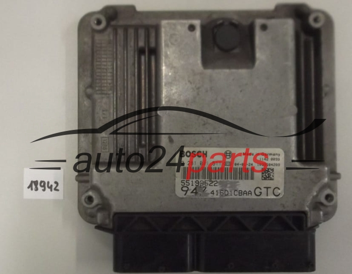 Centralita de motor   ALFA ROMEO 1.9 JTD BOSCH 0281011511 55193522