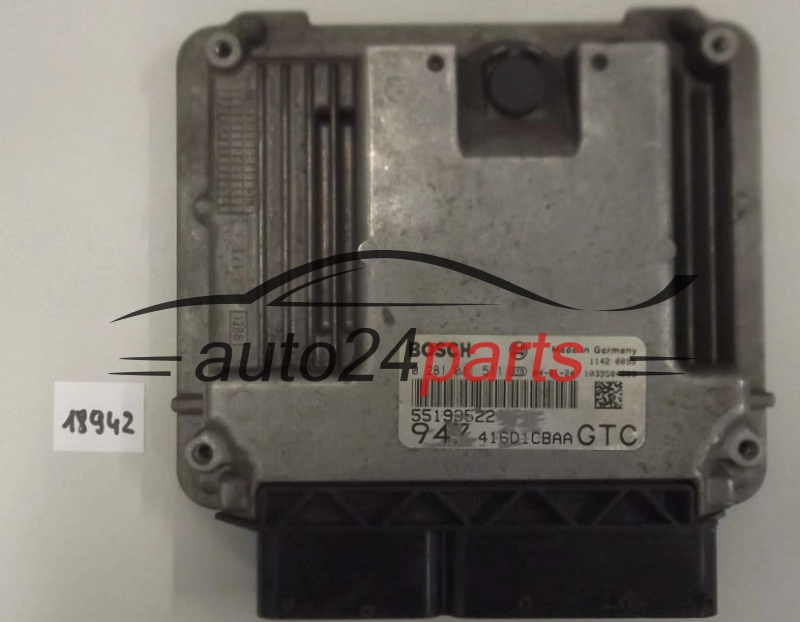 Centralina do motor  ALFA ROMEO 1.9 JTD BOSCH 0281011511 55193522
