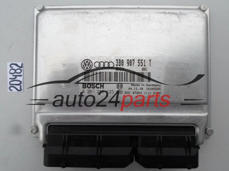 KOMPUTER STEROWNIK SILNIKA AUDI A4 A6 2.8 AQD BOSCH 0 261 206 123, 0261206123, 3B0 907 551 T, 3B0907551T 