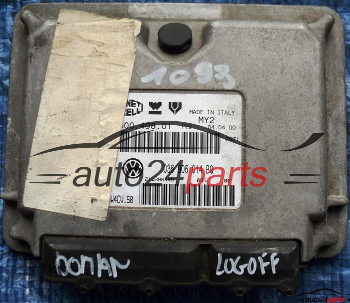 CENTRALINA DO MOTORE SEAT AROSA 036906014BQ, 6160049801, IAW4CVS0