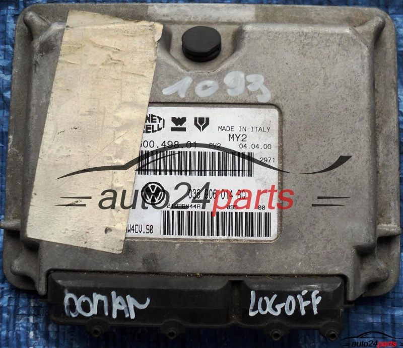 CENTRALINA DO MOTORE SEAT AROSA 036906014BQ, 6160049801, IAW4CVS0