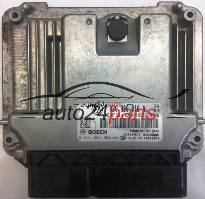 CALCULATEUR MOTEUR VW VOLKSWAGEN GOLF 1.4 TSI 03C906016AJ, 03C907309A, BOSCH 0261S05808