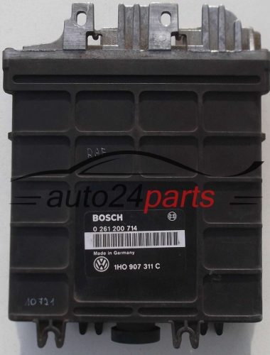 KOMPUTER STEROWNIK SILNIKA VW VOLKSWAGEN GOLF VENTO PASSAT 1.8 BOSCH 0 261 200 714, 0261200714, 1H0 907 311 C, 1H0907311C