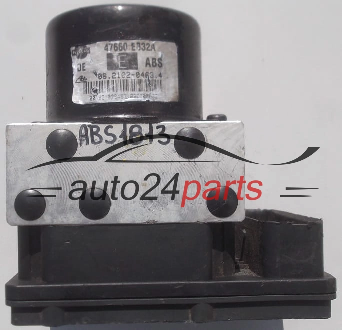 ABS CENTRALINA POMPA NISSAN NAVARA 47660 EB32A,  ATE 06.2102-0463.4,  06.2109-0332.3