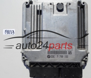 KOMPUTER STEROWNIK SILNIKA BMW MINI COOPER 1.4 D BOSCH 0 281 012 216, 0281012216, DDE 7 799 152, DDE7799152, 7799152 - 19833