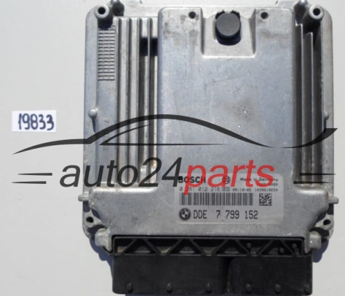 KOMPUTER STEROWNIK SILNIKA BMW MINI COOPER 1.4 D BOSCH 0 281 012 216, 0281012216, DDE 7 799 152, DDE7799152, 7799152 