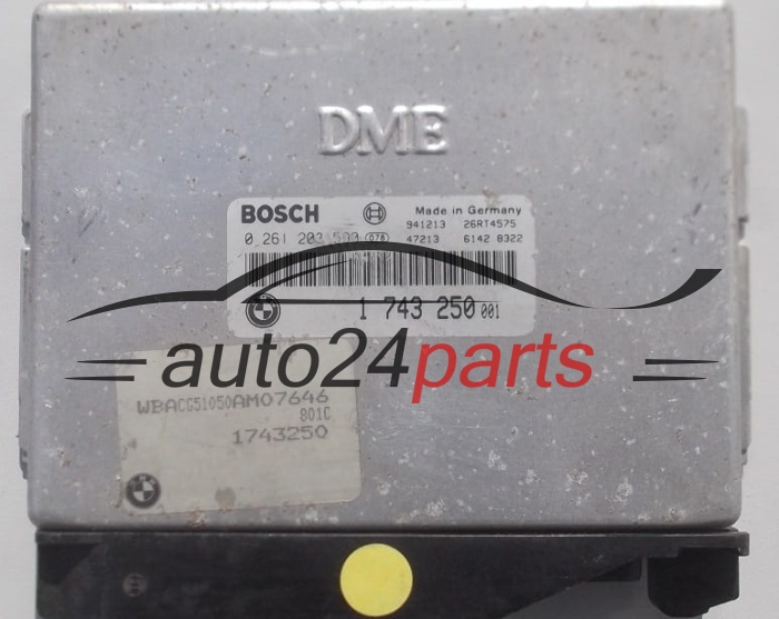 Μονάδα Ελέγχου Κινητήρα BMW E36 318 BOSCH 0 261 203 590,  1 743 250