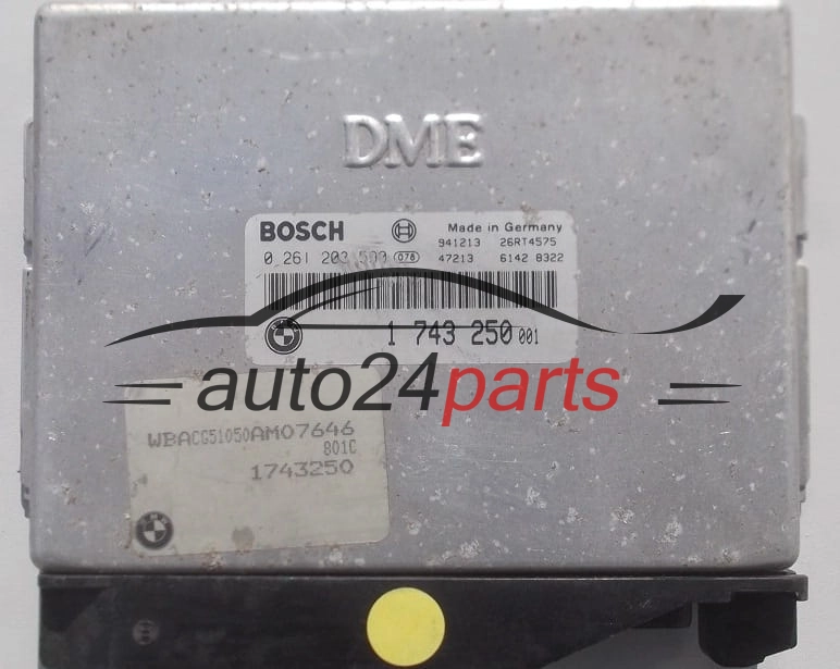 Μονάδα Ελέγχου Κινητήρα BMW E36 318 BOSCH 0 261 203 590,  1 743 250