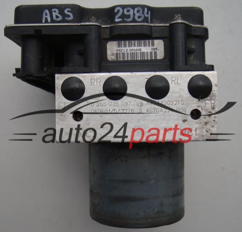 ABS PUMP MITSUBISCHI COLT BOSCH 0 265 235 097, 0265235097, A4544202275, 0265950545