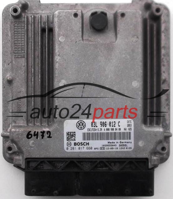 CENTRALINA DO MOTORE VW VOLKSWAGEN CRAFTER 2.5 TDI BOSCH 0 281 017 660