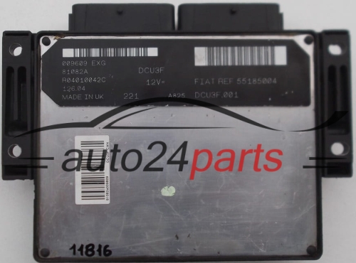 ECU ENGINE CONTROLLER FIAT DOBLO 1.9 JTD R04010042C, 55185004