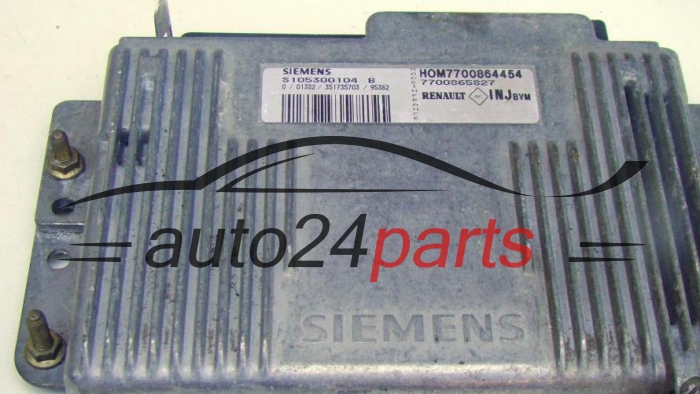 CENTRALINA DO MOTORE RENAULT MEGANE 1.6 SIEMENS S105300104 B,  HOM 7700864454