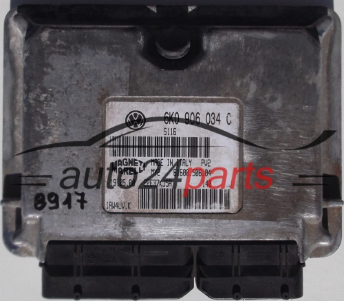 KOMPUTER STEROWNIK SILNIKA VW VOLKSWAGEN POLO 1.4 IAW4LV.K