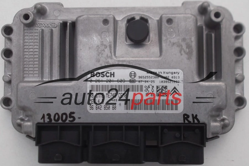 Μονάδα Ελέγχου Κινητήρα CITROEN C4 1.6 BOSCH 0 261 201 609,  96 642 850 80