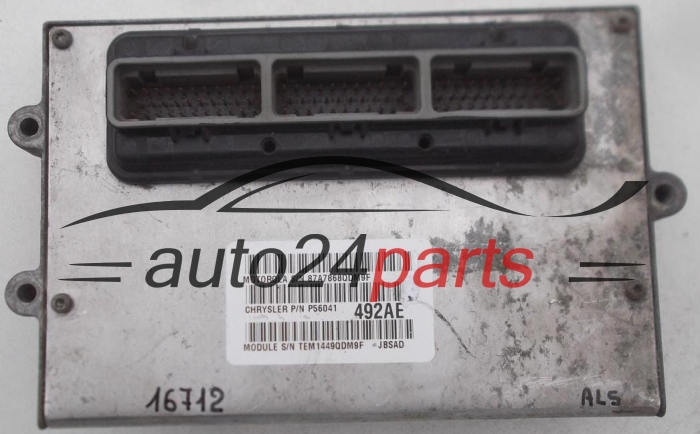 CALCULATEUR MOTEUR CHRYSLER JEEP GRAND CHEROKEE P56041 492AE