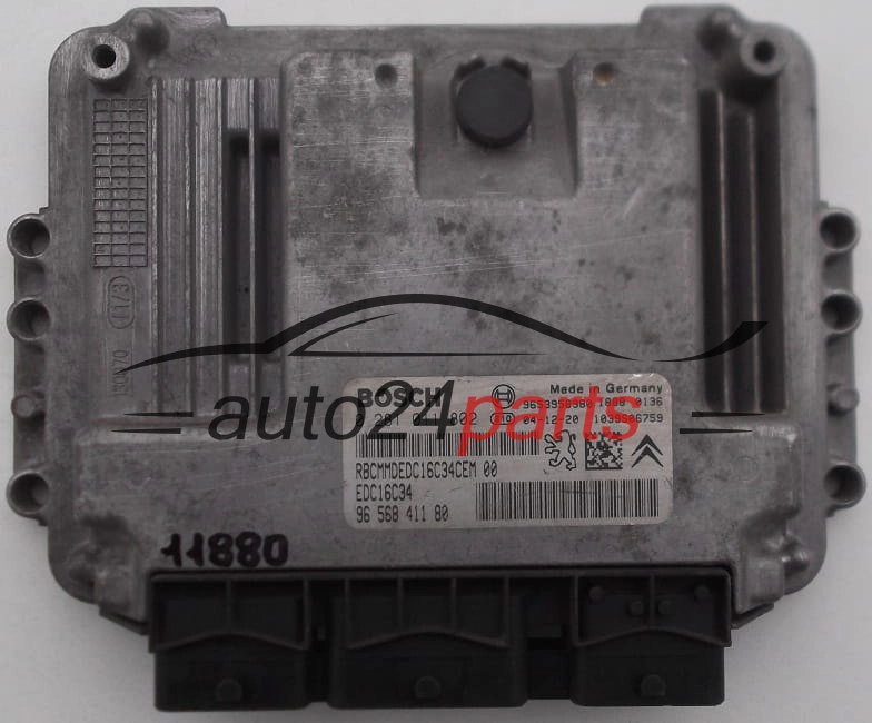 calculateur moteur pour citroen et peugeot 1.6 hdi