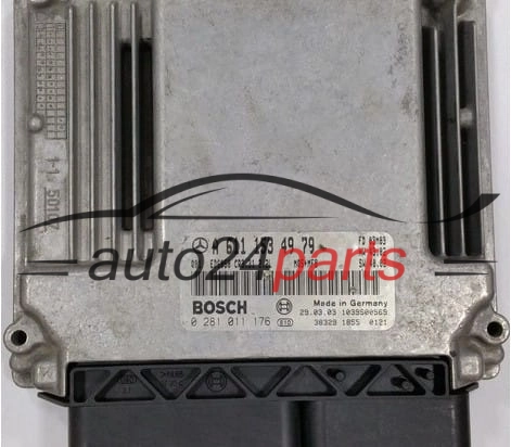 ECU CENTRALITA DE MOTOR   MERCEDES BOSCH 0 281 011 176, A 611 153 49 79