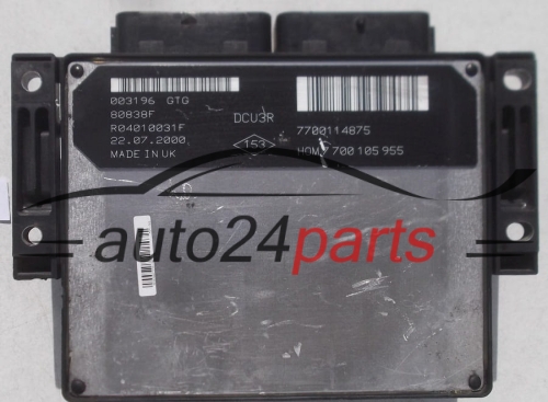 ECU CENTRALITA DE MOTOR RENAULT CLIO 1.9 D R04010031F