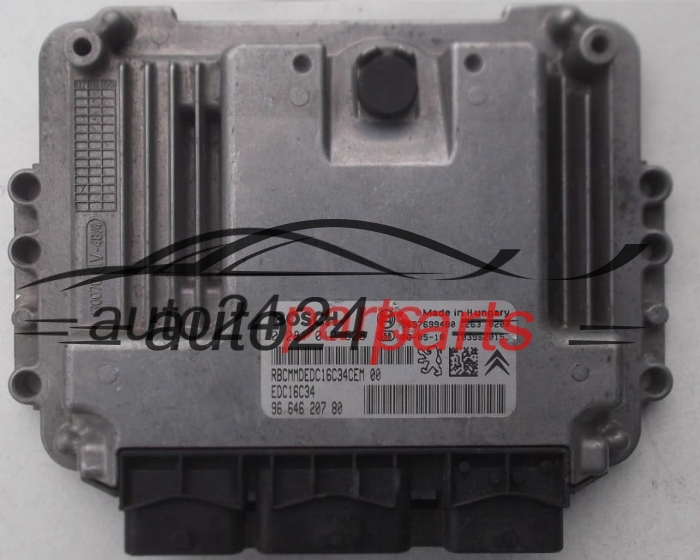 Μονάδα Ελέγχου Κινητήρα PEUGEOT 206 1.4 HDI BOSCH 0 281 012 528