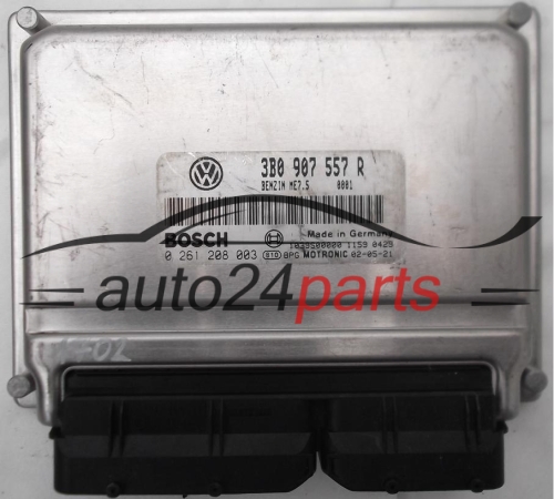 VW VOLKSWAGEN PASSAT 2.0 AZM ALT 3B0907557R, 3B0 907 557 R, BOSCH 0261208003, 0 281 208 003 BENZIN ME7.5