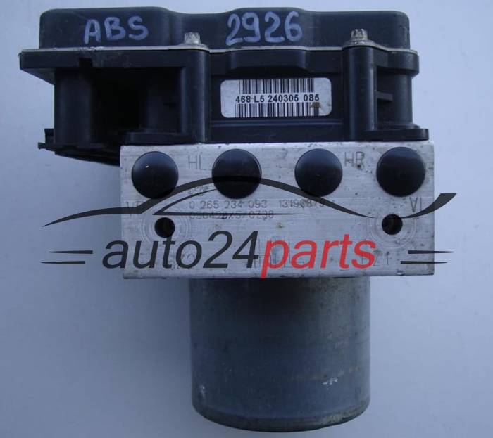 Αντλία αβς OPEL MERIVA CORSA BOSCH 0 265 234 093, 0265234093, 13190879, 0265950350