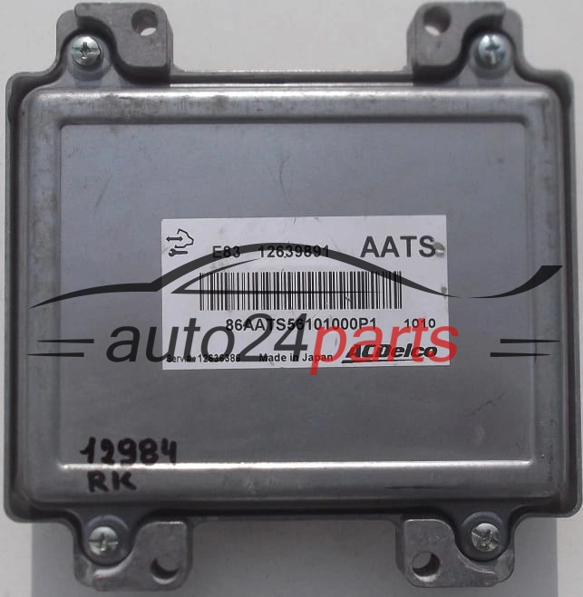 CENTRALITA DE MOTOR OPEL MERIVA B 1.4 A14XER 12639891 AATS 12636386