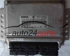 Μονάδα Ελέγχου Κινητήρα FIAT BRAVA BRAVO 1.9 JTD 46814535 18241HD BOSCH 0281010341, 0 281 010 341, 28SA4786