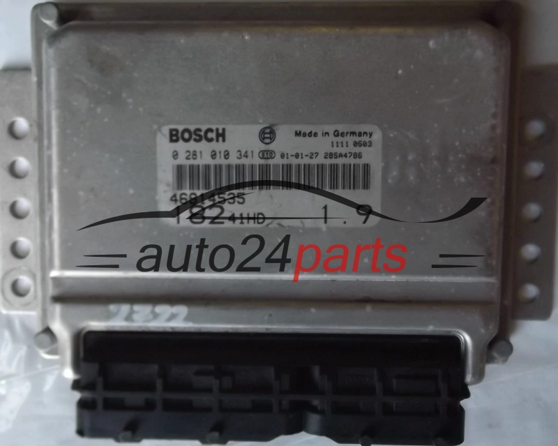 Μονάδα Ελέγχου Κινητήρα FIAT BRAVA BRAVO 1.9 JTD 46814535 18241HD BOSCH 0281010341, 0 281 010 341, 28SA4786