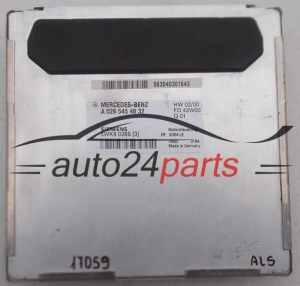 ECU CENTRALITA DE MOTOR MERCEDES W208 SIEMENS 5WK9 0366 (3), 5WK90366, A 026 545 48 32, A0265454832 