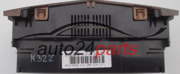 HEATING AND AIR CONDITIONING CONTROL  PEUGEOT 607 96 295 526 GV