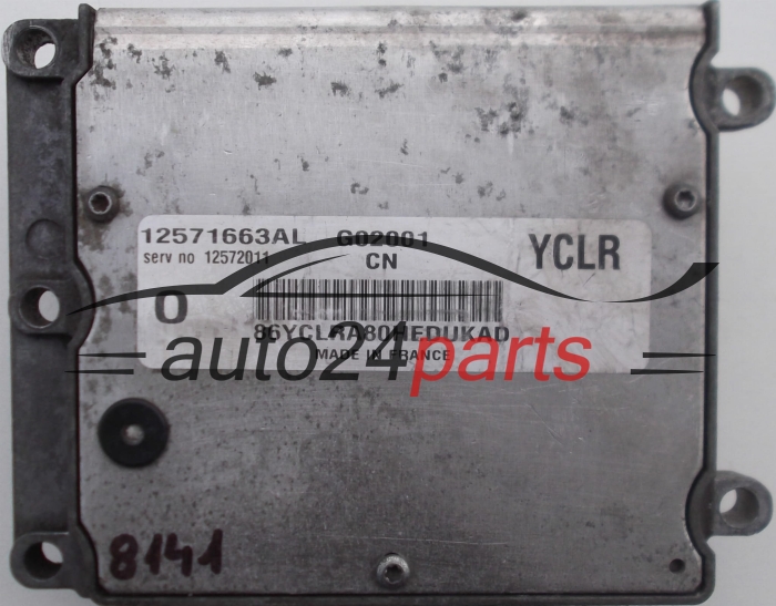 CENTRALINA MOTORE OPEL VECTRA C Delphi Delco 12571663AL, 12572011, YCLR