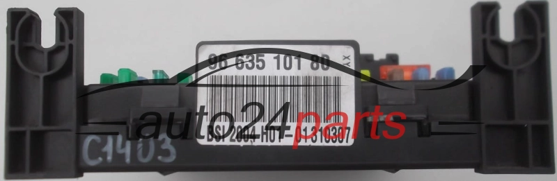 CONFORT MODULE BSI CITROEN PEUGEOT 2.0 HDI JOHNSON CONTROLS 21676031-5B,  96 635 101 80