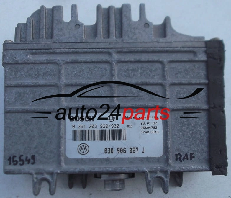 SEAT BOSCH 0 261 203 929930, 0261203929, 030 906 027 J, 030906027J