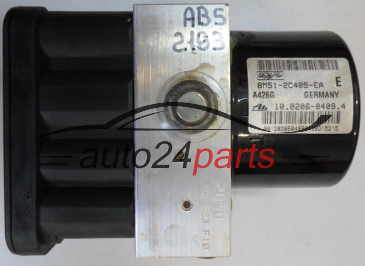Abs pompa centralina  FORD FOCUS FoMoCo 8M51-2C405-EA,  ATE 10.0206-0409.4