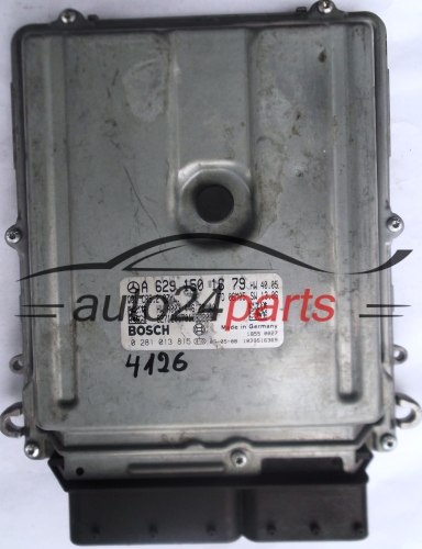 KOMPUTER STEROWNIK SILNIKA MERCEDES A6291501679, 6291501679, A 629 150 16 79, A0034467340, 0034467340, A 003 446 73 40 BOSCH 0281013815, 0 281 013 815 - 