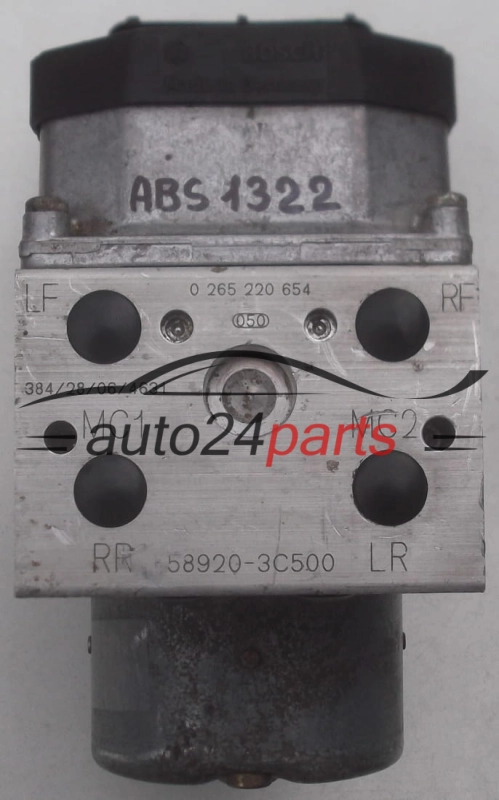 ABS PUMP HYUNDAI KIA BOSCH 0 265 220 654, 0265220654, 58920-3C500, 589203C500, 0 273 004 617, 0273004617