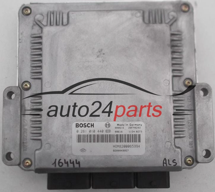 Μονάδα Ελέγχου Κινητήρα VOLVO V40 S40 1.9 TDI BOSCH 0 281 010 440, 0281010440, HOM820006599, 820006599