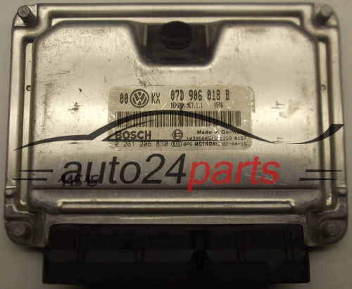 KOMPUTER STEROWNIK SILNIKA VW VOLKSWAGEN PASSAT 4.0 BOSCH 0 261 206 830, 0261206830, 07D 906 018 B, 07D906018B