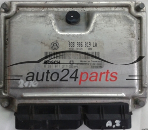 CENTRALINA DO MOTORE SKODA FABIA VW VOLKSWAGEN POLO 1.9 TDI 038906019LA, 038 906 019 LA, BOSCH 0 281 011 217, 0281011217, DIESEL EDC15P+ 4904, 1039S02254
