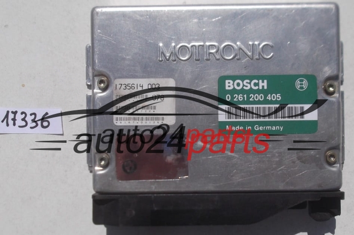 ECU CENTRALITA DE MOTOR BMW E34 E36 325i 525i BOSCH 0 261 200 405, 0261200405, MOTRONIC 1735614 003, 1735614003