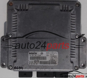 ECU ENGINE CONTROLLER PEUGEOT 307 2.0 HDI, BOSCH 0 281 011 248, 0281011248, EDC15C2 89, 96 521 837 80, 965218378