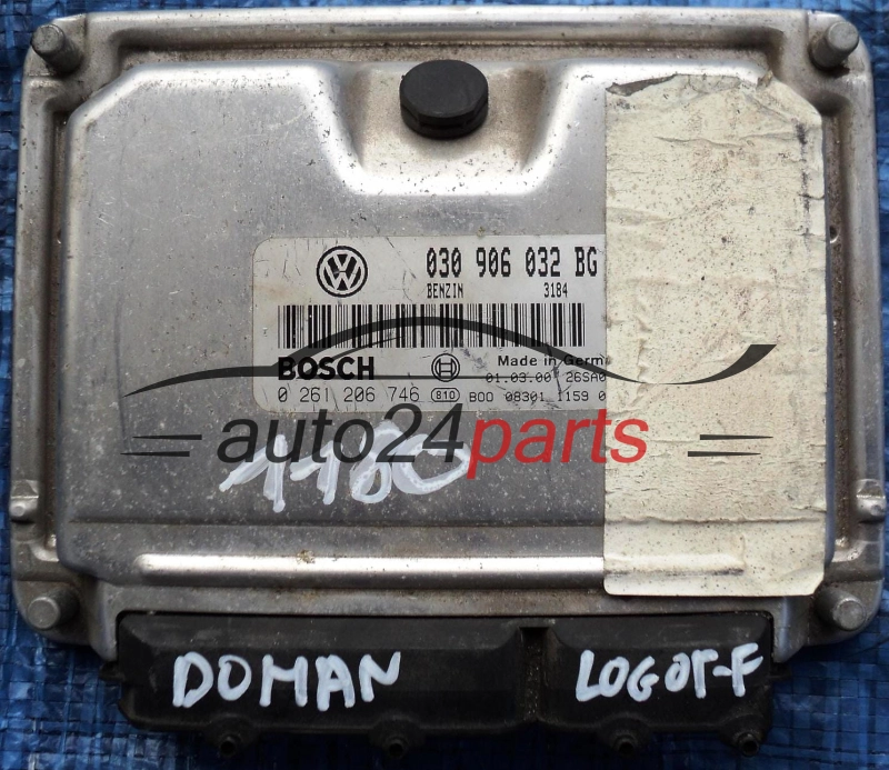 Centralina do motore SEAT AROSA VW LUPO 1.0 030906032BG BOSCH 0261206746