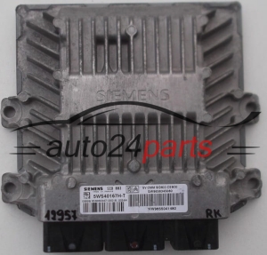 KOMPUTER STEROWNIK SILNIKA PEUGEOT 407 2.0 HDI SIEMENS 5WS40167H-T, 5WS40167HT, SW 9658345080, HW 9655041480, SID803 -  12957 