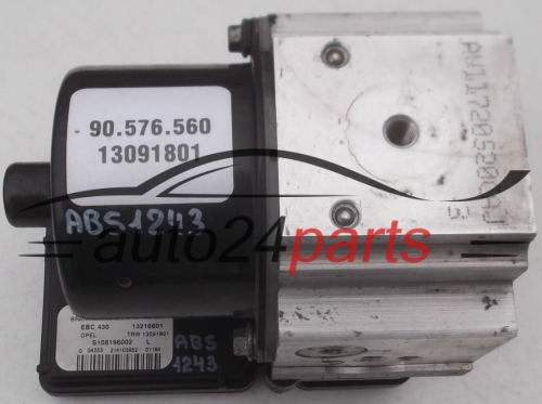 BOMBA DE ABS OPEL VECTRA B 90.576.560, 90576560 EBC 430 13216601, TRW 13091801, S108196002 L, S108196002L