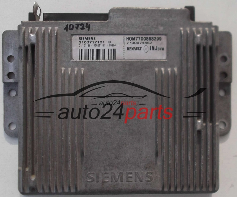 ΜΟΝΑΔΑ ΕΛΕΓΧΟΥ ΚΙΝΗΤΗΡΑ RENAULT MEGANE 2.0 SIEMENS S103717101B, HOM7700868299, 7700868299